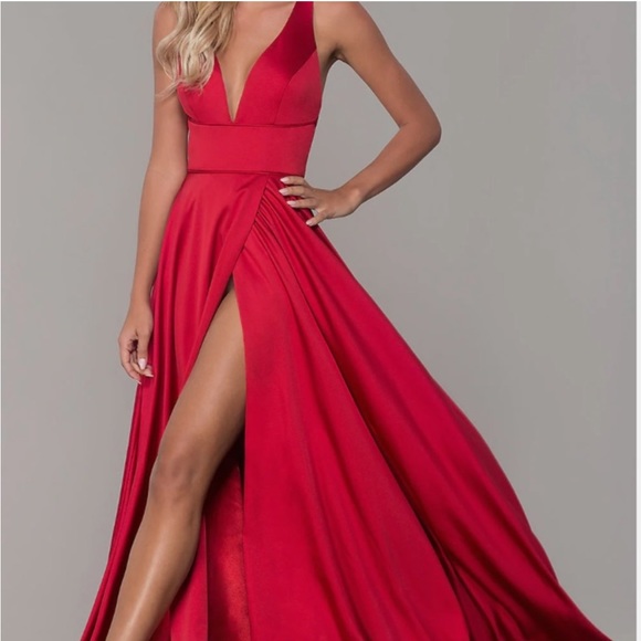 PromGirl Satin Dress - Picture 1 of 10